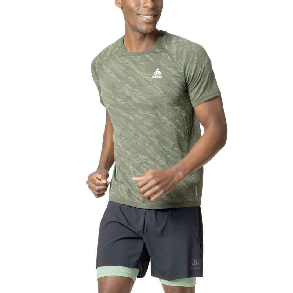 Odlo shirt korte mouw Zeroweight Ceramicool Heren (foto 1)