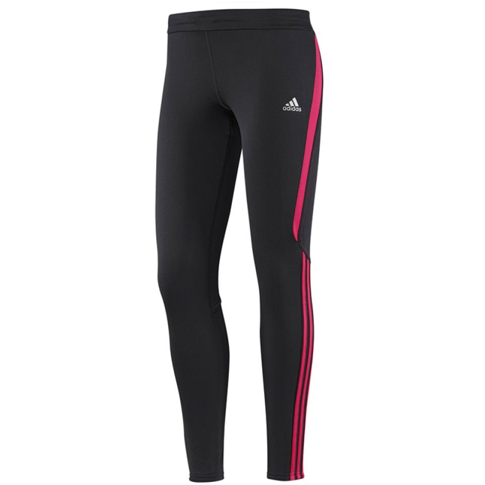 Adidas lange tight RSP zwart/roze dames (foto 1)