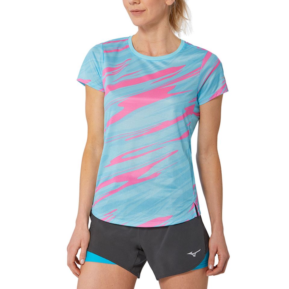 Mizuno shirt korte mouw DAF Graphic Dames (foto 1)