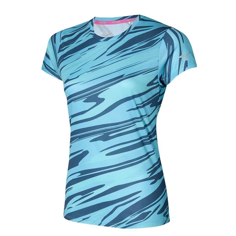 Mizuno shirt korte mouw Impulse Core Graphic Dames (foto 1)