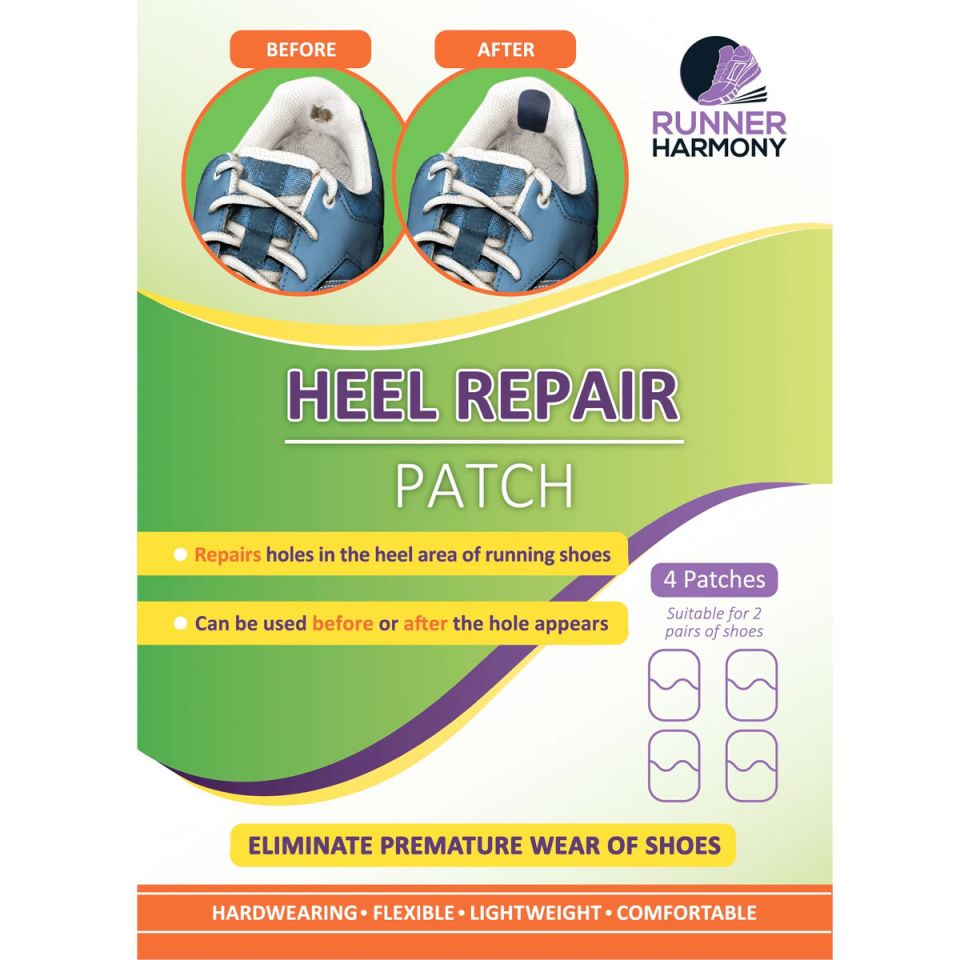 HLW Heel Repair Patch zwart (foto 1)