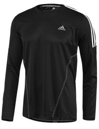 Adidas shirt lange mouw RSP zwart/wit heren (foto 1)