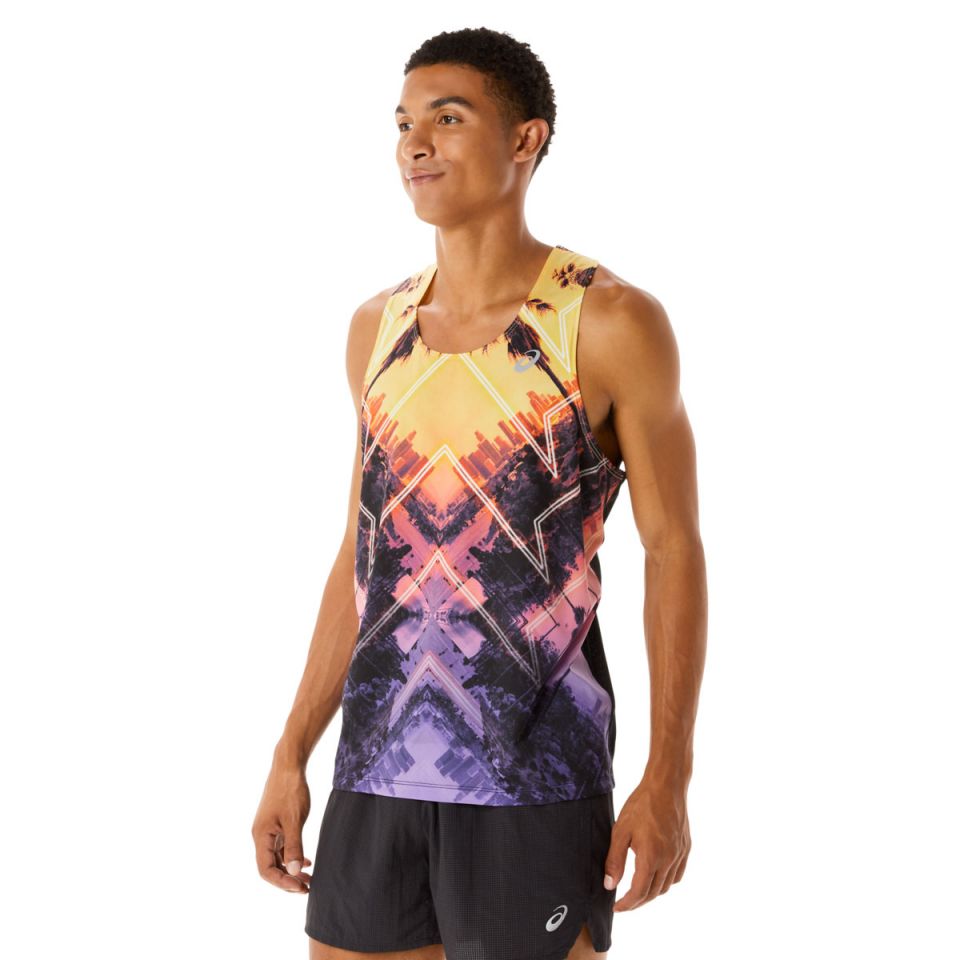 Asics singlet Marathon Heren (foto 4)