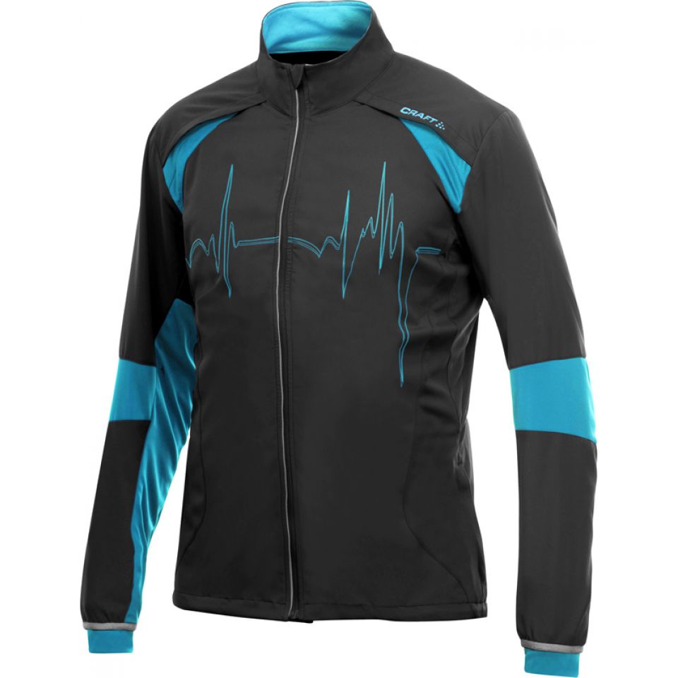 Craft jack Performance Run Stretch zwart/blauw heren (foto 1)