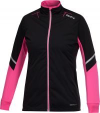 Craft jack Performance Run WP Stretch zwart/roze dames