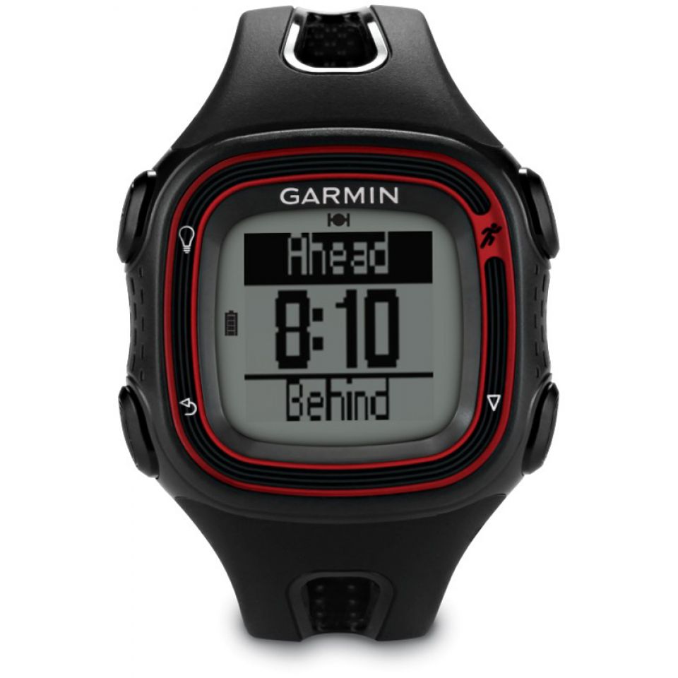 Garmin Forerunner 10 GPS zwart/rood heren (foto 1)