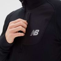 New Balance shirt lange mouw Winter Heat Grid Heren (foto 4)