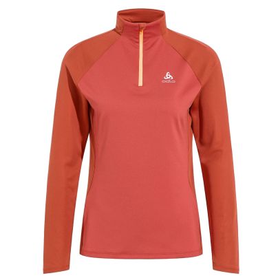 Odlo shirt lange mouw 1/2 zip Ceramiwarm Dames