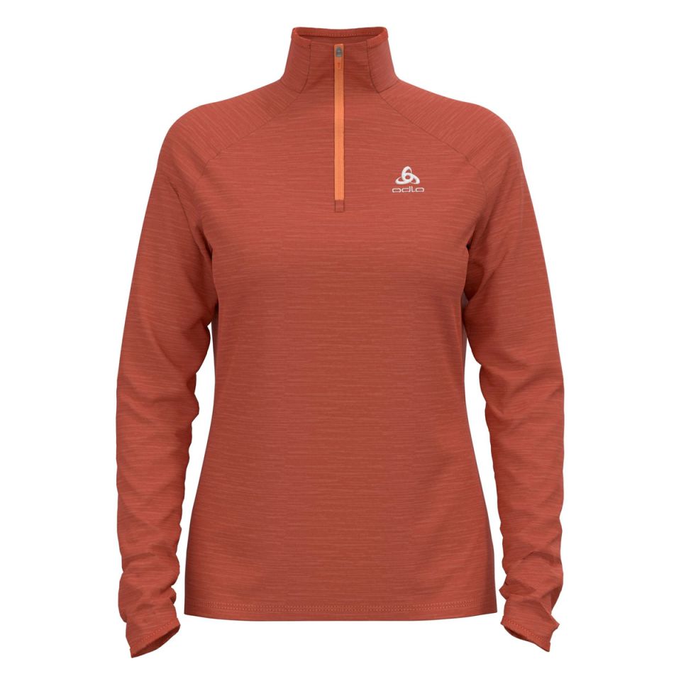 Odlo shirt lange mouw 1/2 zip Run Easy Dames (foto 1)