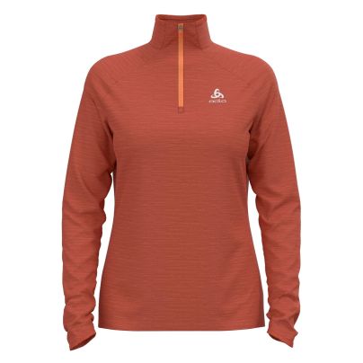 Odlo shirt lange mouw 1/2 zip Run Easy Dames