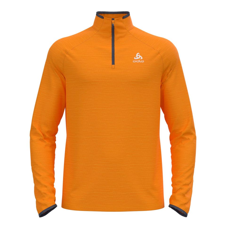 Odlo shirt lange mouw 1/2 zip Winter Run Easy Heren (foto 1)