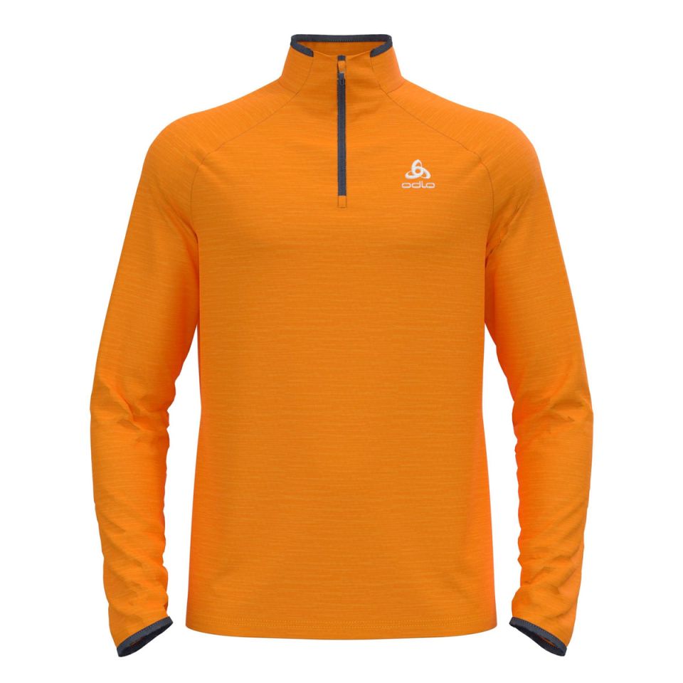 Odlo shirt lange mouw 1/2 zip Winter Run Easy Heren (foto 1)