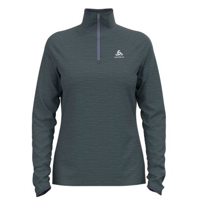 Odlo shirt lange mouw 1/2 zip Winter Run Easy Dames