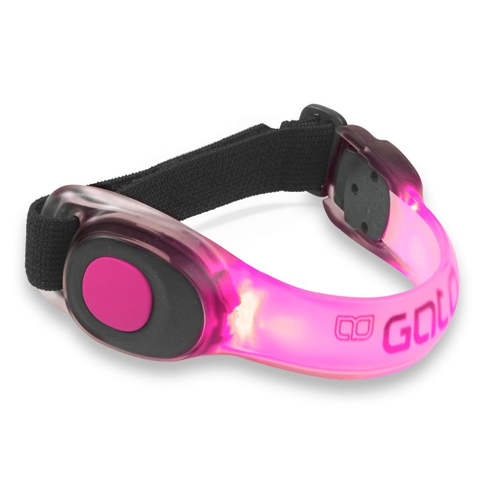 Gato armband LED USB oplaadbaar roze (foto 1)