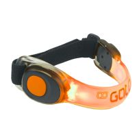 Gato armband LED USB oplaadbaar oranje (foto 1)