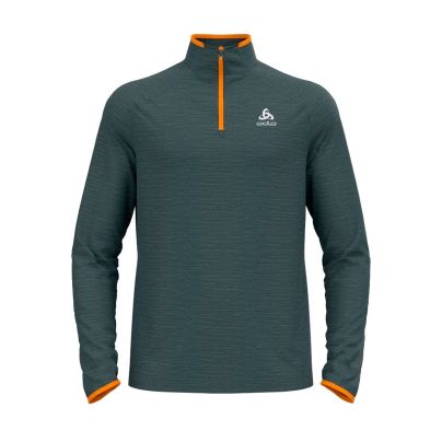 Odlo shirt lange mouw 1/2 zip Winter Run Easy Heren