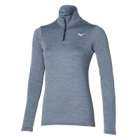 Mizuno shirt lange mouw 1/2 zip Impulse Core Dames (foto 1)