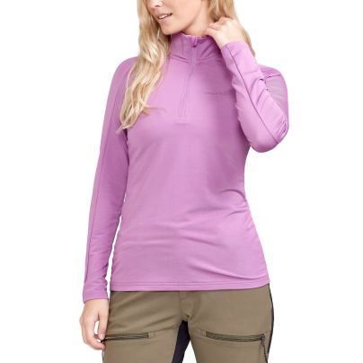 Craft shirt lange mouw 1/2 zip Winter Core Dames