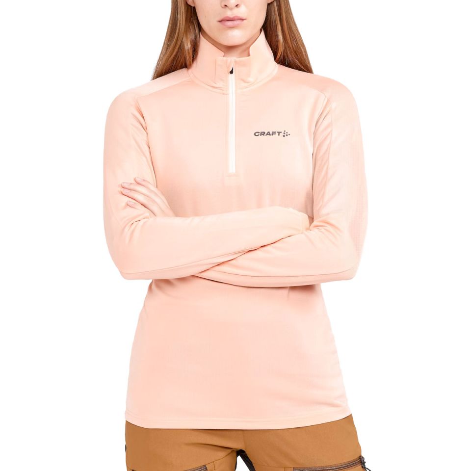 Craft shirt lange mouw 1/2 zip Winter Core Dames (foto 1)