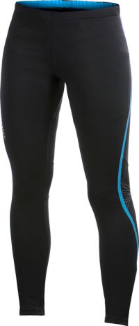 Craft lange tight winter Thermal zwart/blauw dames