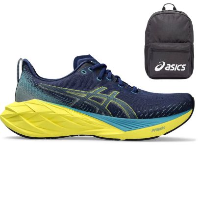 Asics Novablast 4 + Gratis ASICS Sport Backpack Heren