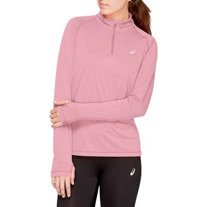 Asics shirt lange mouw 1/2 zip Dames