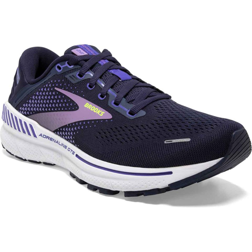 Brooks Adrenaline Gts 23 dames Hardloopschoen, Roze Festival Fuchsia Zwart, 36.5 EU