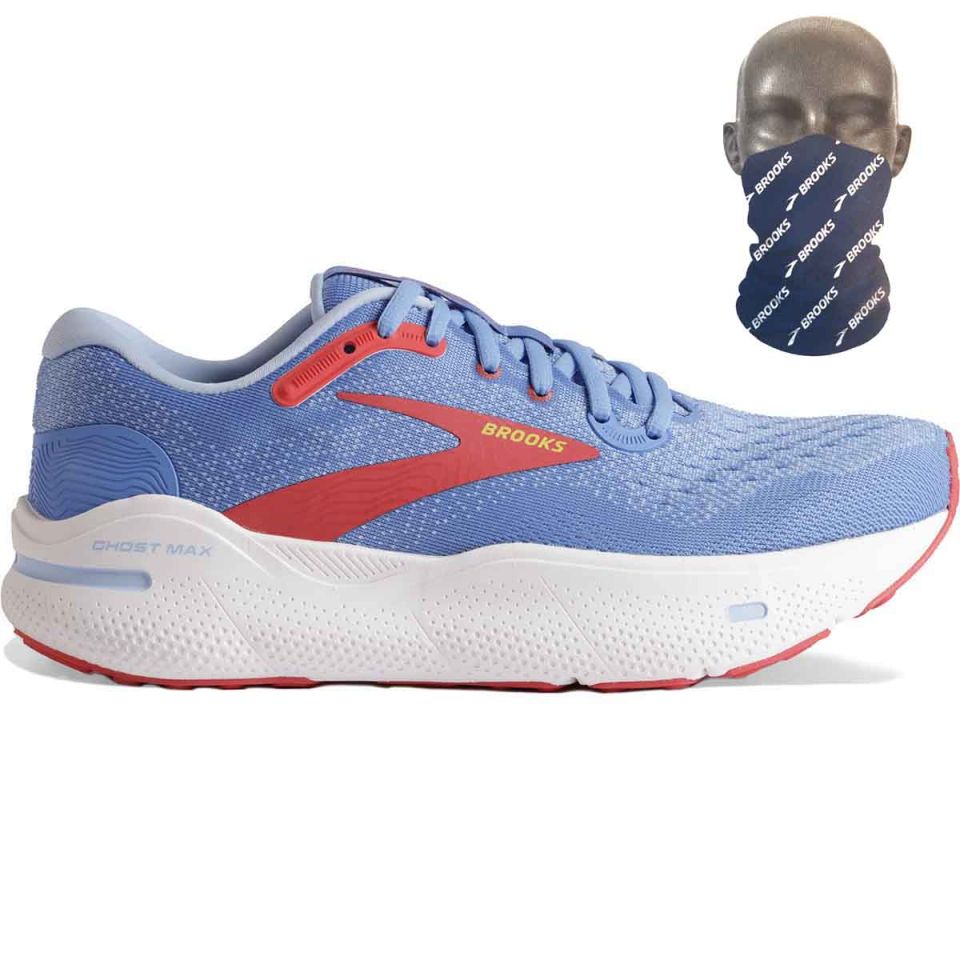 Brooks Ghost Max + Gratis Brooks Scarf Dames (foto 1)