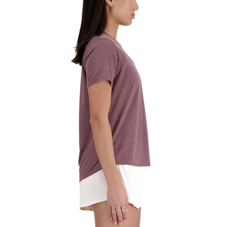 New Balance shirt korte mouw Athletic Dames (foto 4)