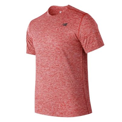 New Balance shirt korte mouw Core Heathered Heren