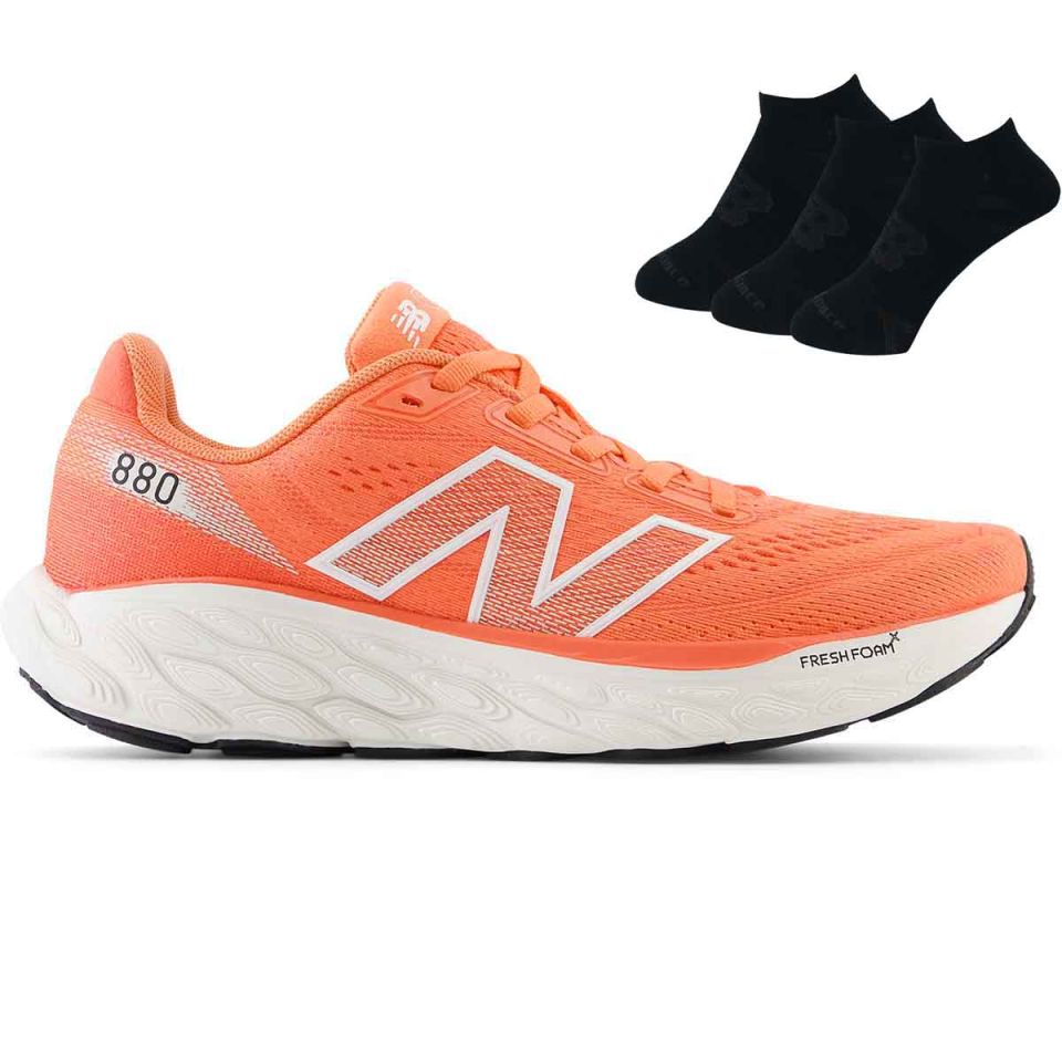 New Balance Fresh Foam X W880 V14 + gratis 3x NB socks Dames (foto 1)