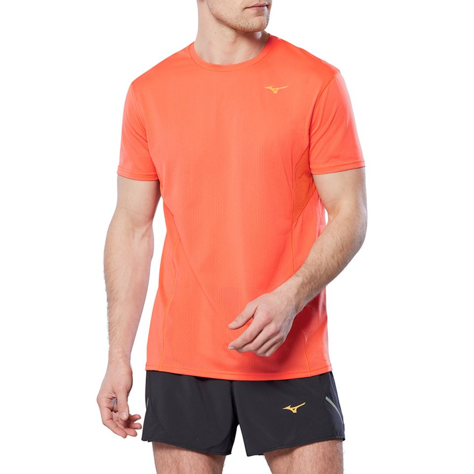 Mizuno shirt korte mouw DryAeroFlow Heren (foto 1)