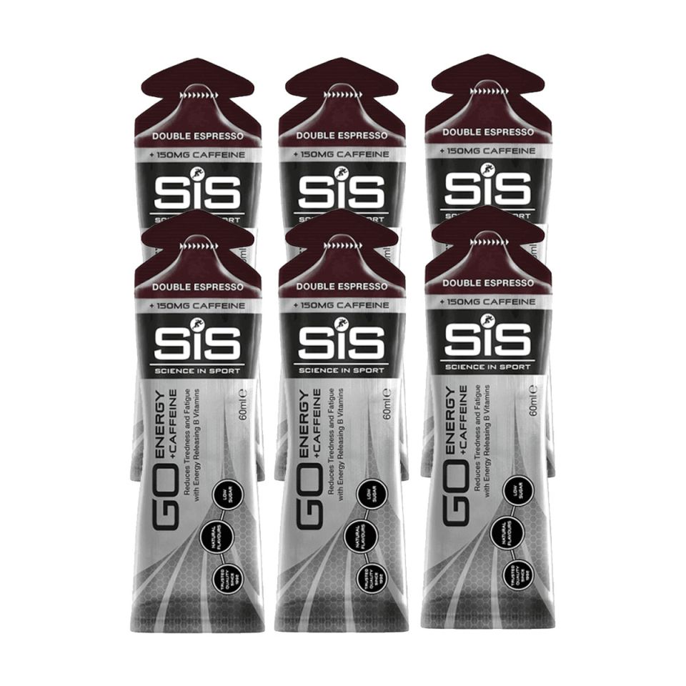 SIS Go Energy + Double Caffeine / Espresso Gel 60ml 6 stuks (foto 1)