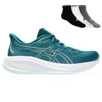 Asics Gel Cumulus 26 + gratis Asics 3-pack sokken Dames (foto 1)