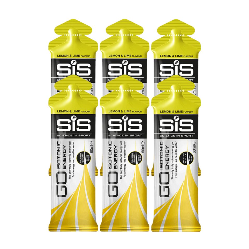 SIS Go Isotonic Energy Lemon & Lime Gel 60ml 6 stuks (foto 1)