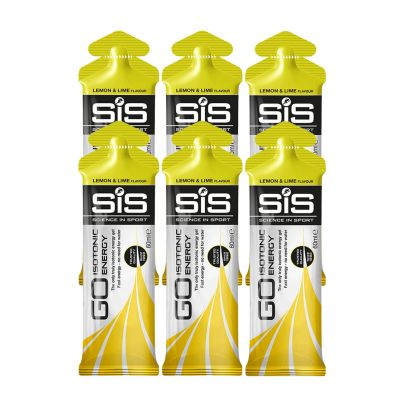 SIS Go Isotonic Energy Lemon & Lime Gel 60ml 6 stuks