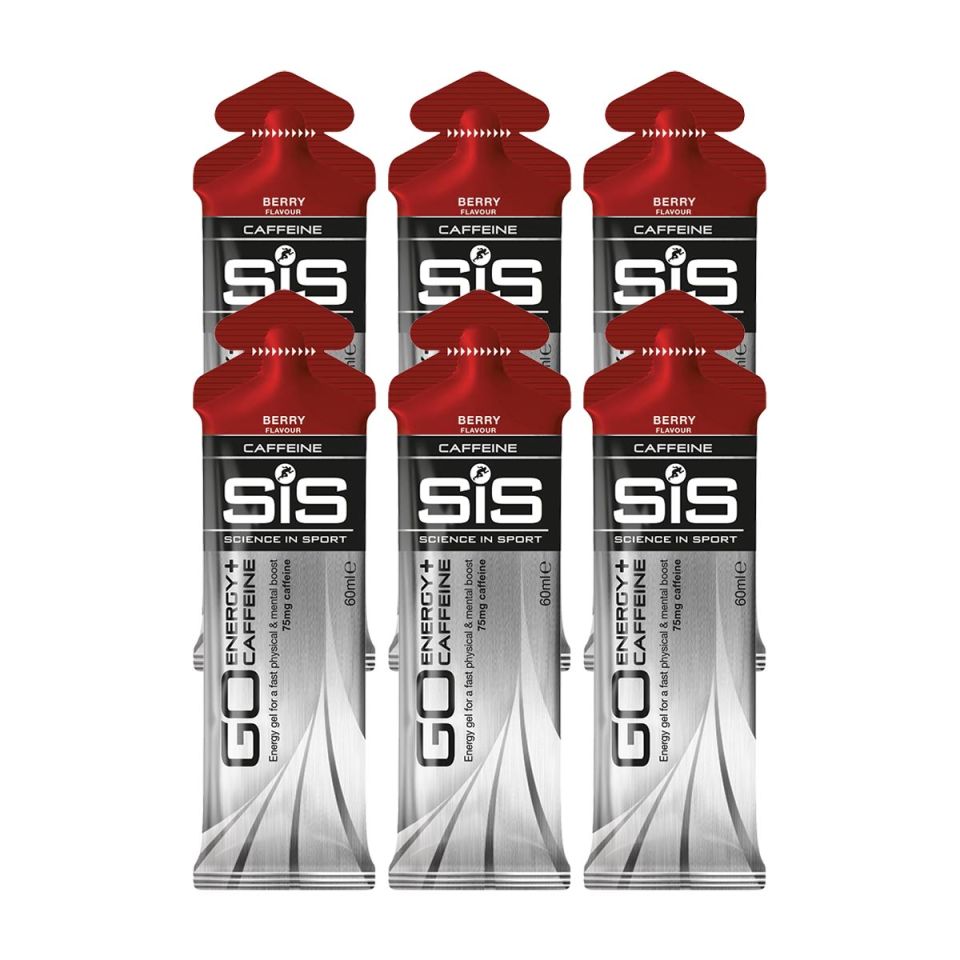 SIS Go Energy + Caffeine / Berry Gel 60ml 6 stuks (foto 1)