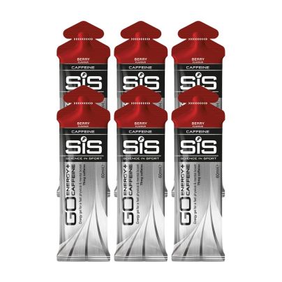 SIS Go Energy + Caffeine / Berry Gel 60ml 6 stuks