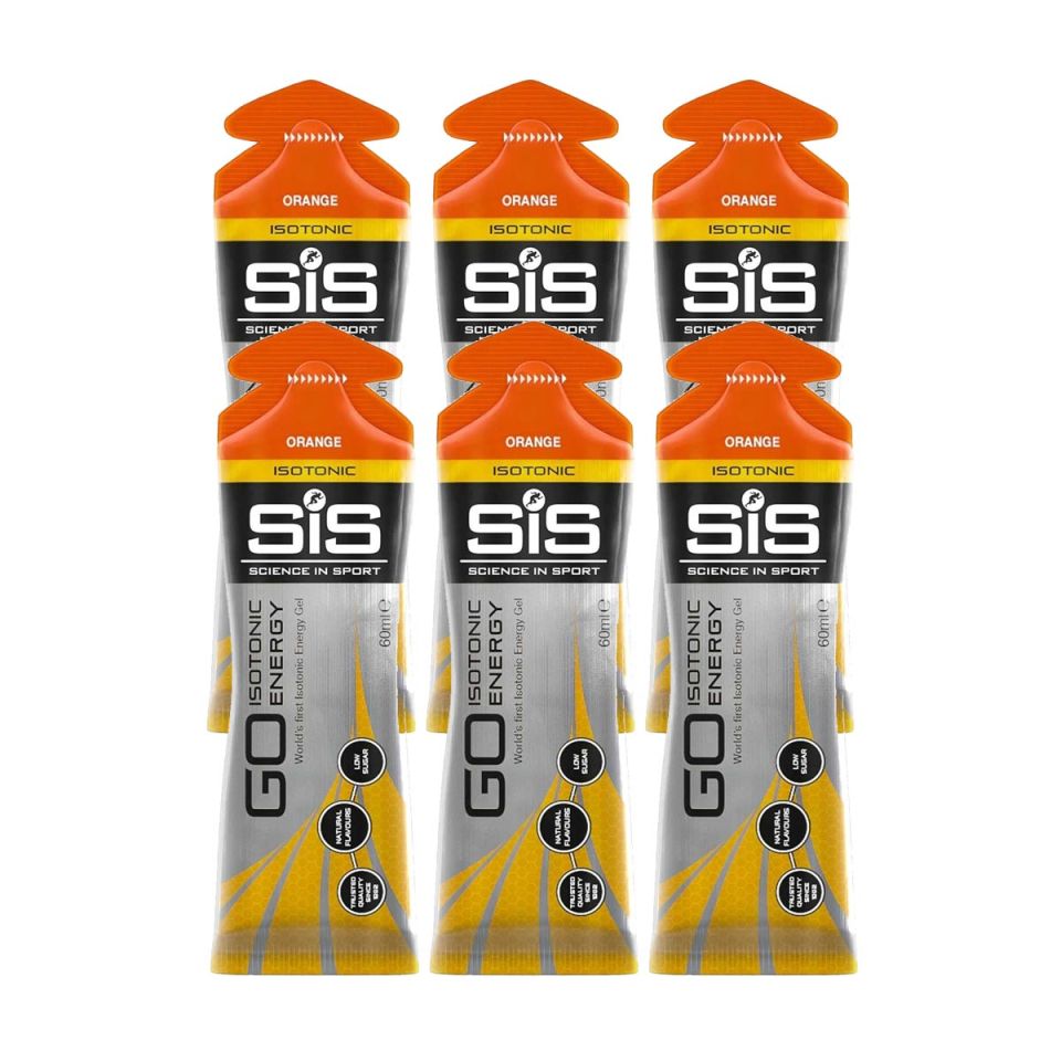 SIS Go Isotonic Energy Orange Gel 60ml 6 stuks (foto 1)