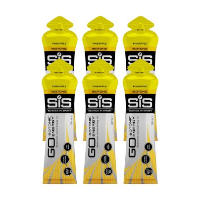 SIS Go Isotonic Energy Pineapple Gel 60ml 6 stuks