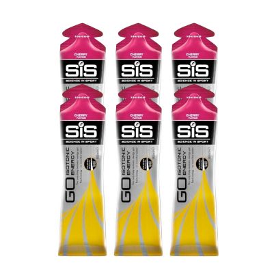 SIS Go Isotonic Energy Cherry Gel 60ml 6 stuks