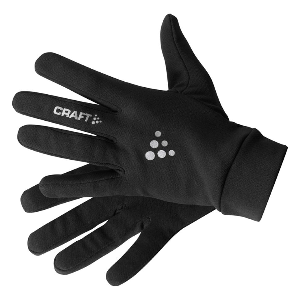 Craft handschoenen Run Thermal zwart uni (foto 1)