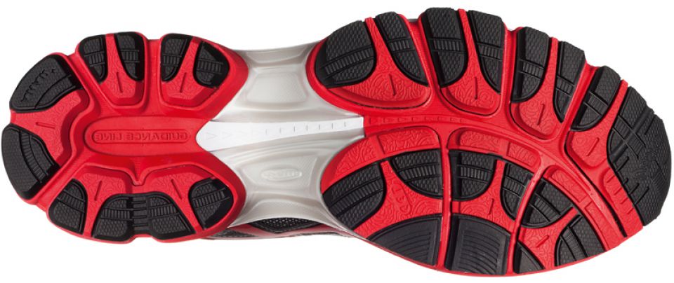 Asics Gel Nimbus 14 charcoal/red/black heren (foto 2)
