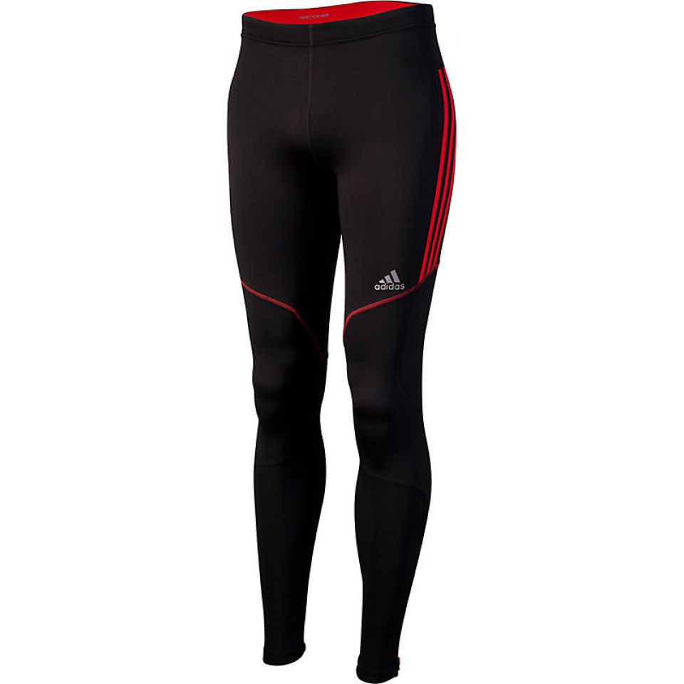 Adidas lange tight RSP DS zwart/rood heren (foto 1)