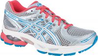 Asics Gel Nimbus 14 GS zilver/parelmoer/roze kids (foto 1)