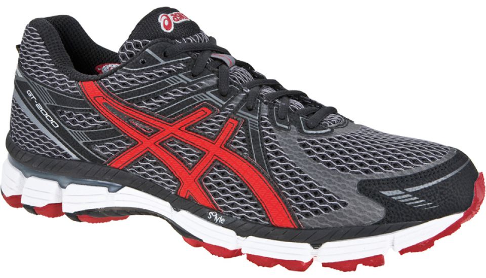 Asics Gel GT-2000 G-TX antraciet rood heren (foto 1)