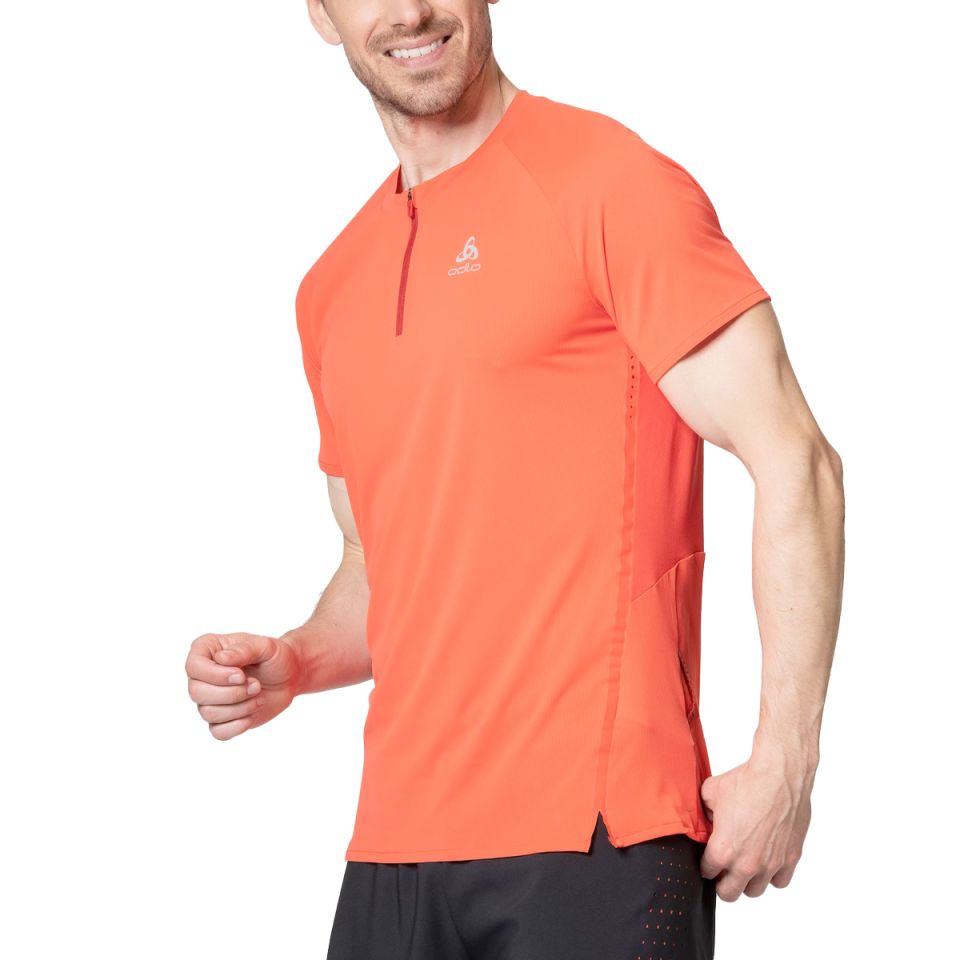 Odlo shirt korte mouw 1/2 zip X-Alp Trail Heren (foto 1)