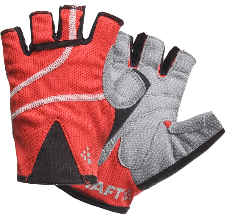 Craft fiets handschoenen rood heren (foto 1)