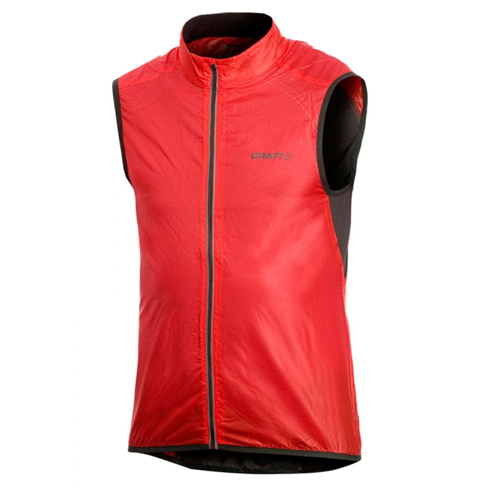 Craft vest Perf light rood heren (foto 1)