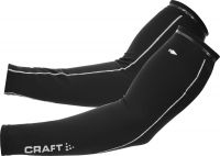 Craft arm warmers running zwart unisex